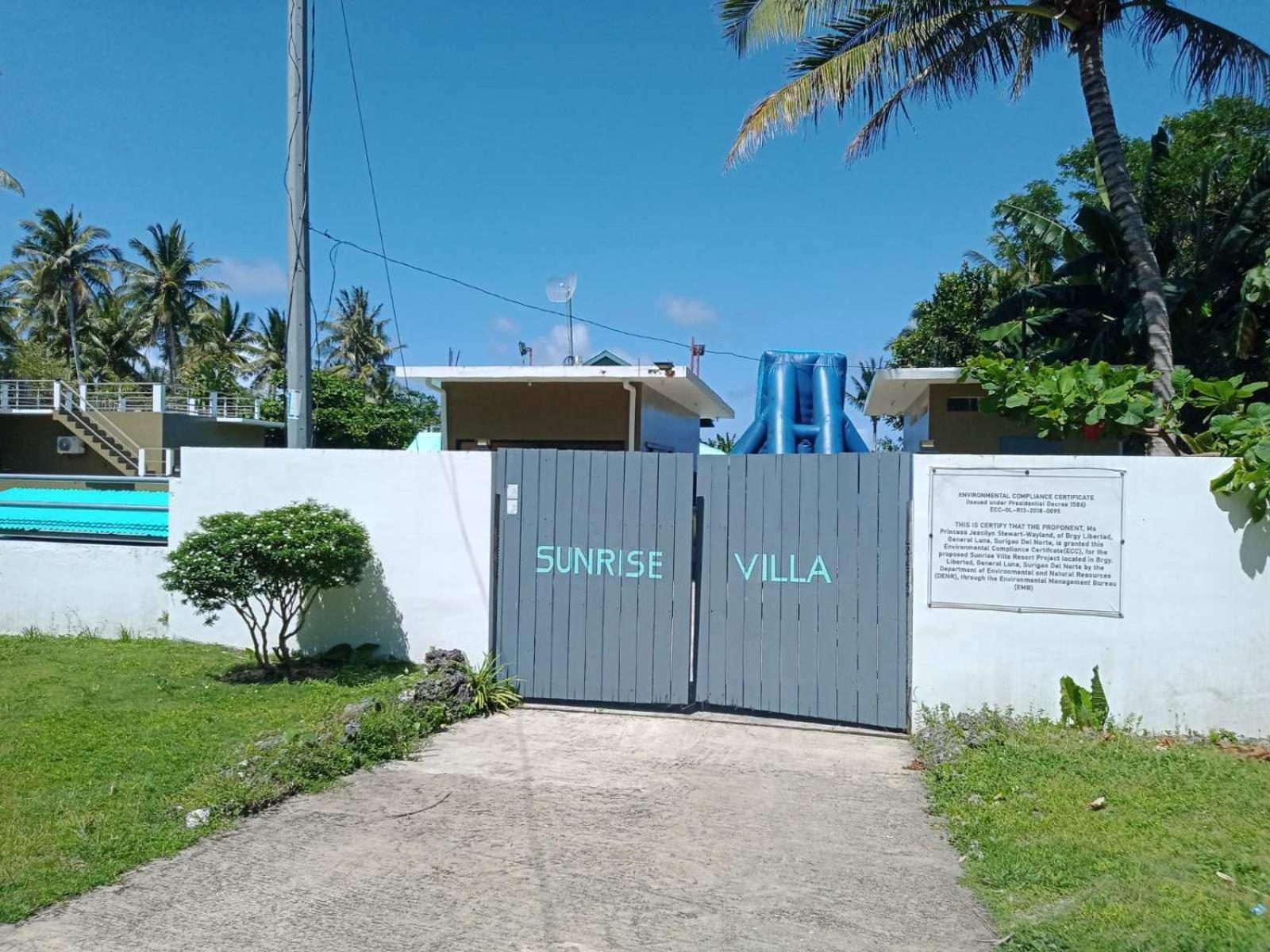 Siargao Sunrise Villa General Luna  Exterior foto